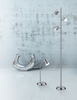 Lampa biurkowa Trio 573190107 srebrny