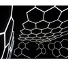 Modułowy system oświetleniowy autogamma HEXAGON LED 243 x 483 cm 3500K aluminium
