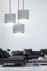 Lampa wisząca HILDE 3 BL PREMIUM GRAY Emibig 1050/3PREM czarny/chrom