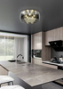 Lampa sufitowa Trio 616700506 srebrny