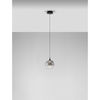 Lampa wisząca Luces Exclusivas LURVELA LE45128 szary i odcienie szarości, czarny