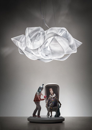 Lampa wisząca Slamp FABSL00PRS01T00000EU Fabula Large Prisma