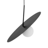 Lampa wisząca Kaja SANTE K-5372 czarny, biały