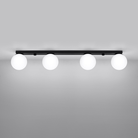 Sollux Lighting Plafon YOLI 4 czarny SL.1154