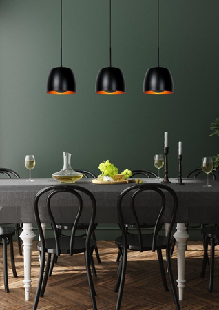Lampa wisząca Lucide NOLAN 30488/03/30 czarny