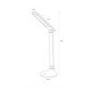 Lampa biurkowa Zuma Line 1913-WH LAMPA BIURKOWA BIAŁA/WHITE