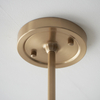 Lampa wisząca Endon Lighting Santiago 108212 mosiądz