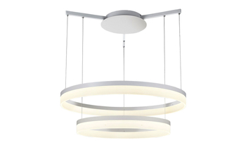 Lampa wisząca ZOLA 80/60 WHITE Azzardo AZ1295 white