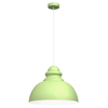 Milagro Lampa wisząca CORIN GREEN 1xE27 MLP7983 ZIELEŃ / BIEL