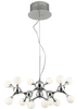 Lampa wisząca NEURONO 15 Azzardo AZ0107 biały/chrom