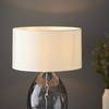 Lampa stołowa Endon Lighting Elin Dimple 99581 nikiel