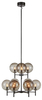 Lampa wisząca Markslöjd CROWN 107921 czarny/przydymiony