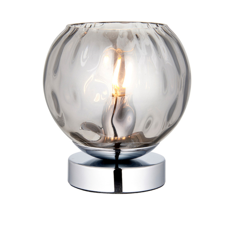 Lampa stołowa Endon Lighting Dimple 97976 chrom