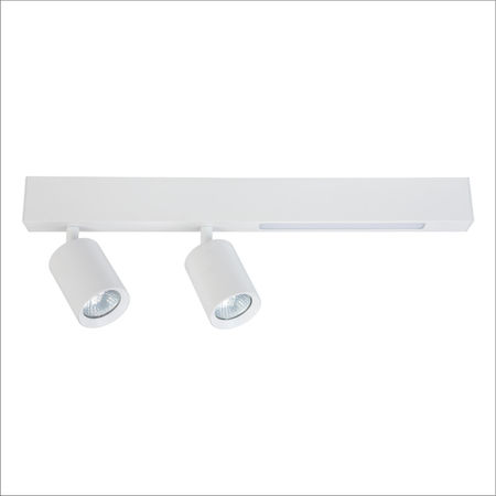 Milagro Lampa Sufitowa Magnet 5W+2xGU10 3000/4000K Biały ML1133 CZARNY