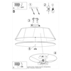Sollux Lighting Plafon VEGA 60 czarny SL.0768