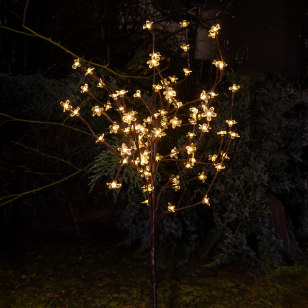 Eko-Light Lampa Solarna Tree 120cm RGB+3000K IP44 EKO1448