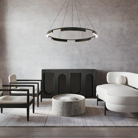 Light Prestige Lampa wisząca Tura 80 cm czarna LED CCT LP-9786/1P 80cm BK