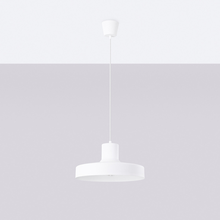 Sollux Lighting Lampa wisząca BILO biała SL.1702