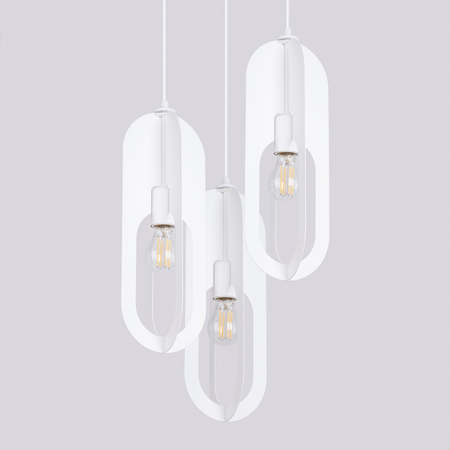 Sollux Lighting Lampa wisząca NICUS 3P biała SL.1361