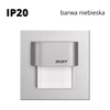 Oprawa schodowa led Skoff Tango Stick Alu Niebieska IP20