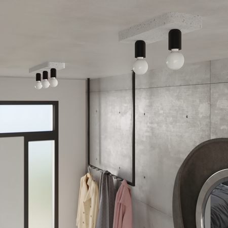 Sollux Lighting Plafon TELESTO biały/ciemny brąz SL.1392