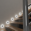 Eko-Light Oprawa schodowa QUADRO BLACK Barwa Ciepła 3000K EKS6906 CZARNY