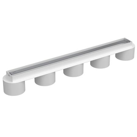 Milagro Lampa sufitowa Dixie 5xGX53 Biały MLP7542 BIAŁY