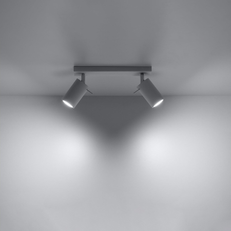 Sollux Lighting Plafon RING 2 chrom SL.0728