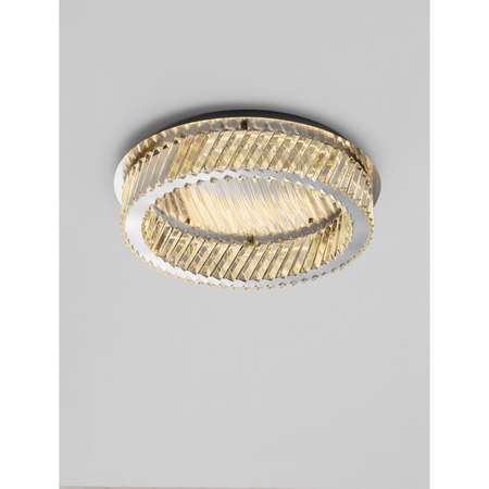 Lampa sufitowa Luces Exclusivas CANLIRA LE45160 szary i odcienie szarości