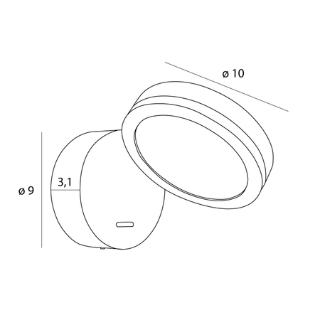 MAXLIGHT W0350 KINKIET IBIZA