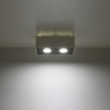 Sollux Lighting Plafon MONO 2 czarny SL.0071