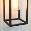 Kinkiet zewnętrzny Endon Lighting Herbert 91993 czarny