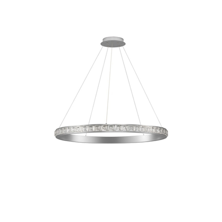 Lampa wisząca Luces Exclusivas MONTALO LE45404 srebrny i odcienie srebra