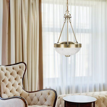 Żyrandol Rabalux Annabella 8637 brąz