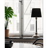 Lampa stołowa By Rydens Dinant z czarnym abażurem 4024550-4000