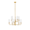 Lampa wisząca Luces Exclusivas CORVIZO LE45277 złoty i odcienie złota
