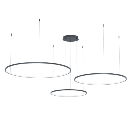 Milagro Lampa wisząca Saturno Black 100W LED ML0846 CZARNY