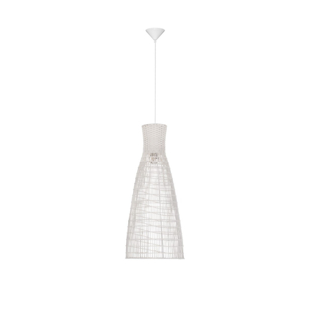 Lampa wisząca Luces Exclusivas GALIRIO LE45368 drewno jasne i ciemne, biały