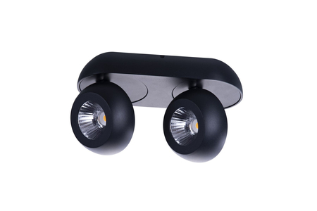 Lampa sufitowa OJOS 2 BK Azzardo AZ4199 czarny