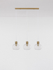 Lampa wisząca Luces Exclusivas PADRE złoty LE42635