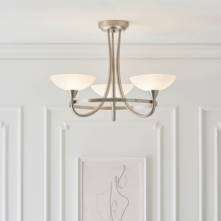 Lampa sufitowa Endon Lighting Cagney CAGNEY-3SC chrom