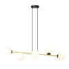 Lampa wisząca GRAVITY 6 Emibig 1241/6 biały/czarny