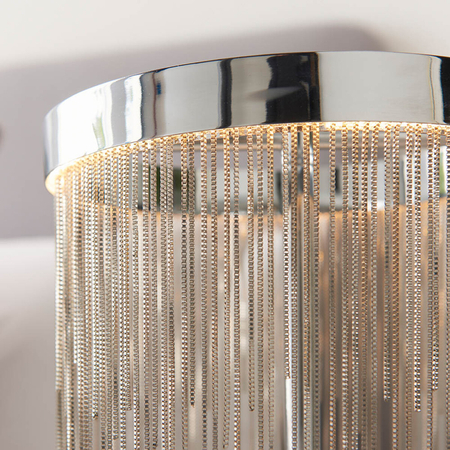 Lampa stołowa Endon Lighting Zelma 73769 chrom