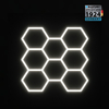 Lampa LED Hexagon Blaupunkt 252W geometryczny panel sufitowy led 4000K CRI90 w kształcie plasta miodu