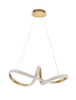 Lampa wisząca Luces Exclusivas AMECA złoty LE42817