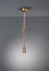 Lampa wisząca Trio 310100104 złoty