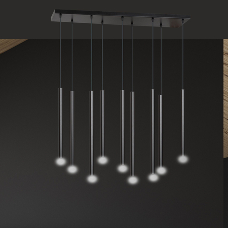 Lampa wisząca SELTER 9 BLACK Emibig 552/9 czarny