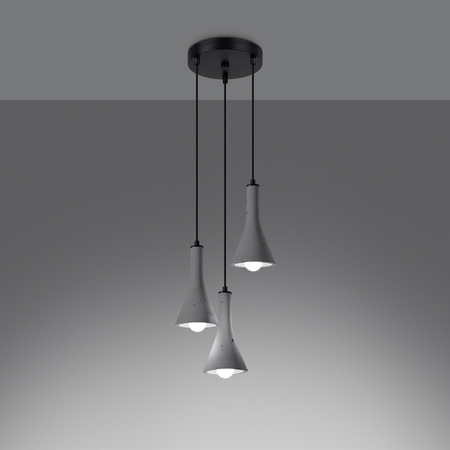 Sollux Lighting Lampa wisząca RING 3 biały SL.1098