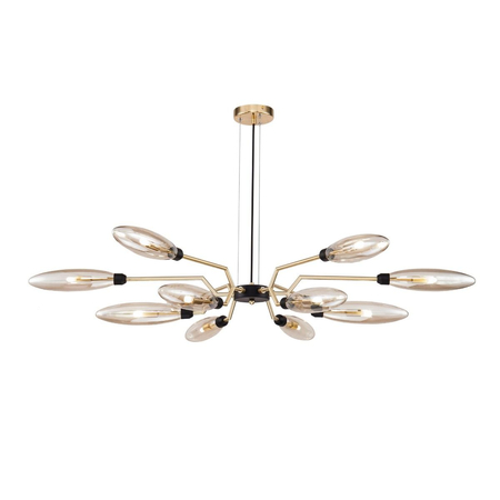 Lampa wisząca Maytoni MOD012CL-12G Ventura - Matowe złoto