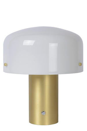 Lampa stołowa Lucide TIMON 05539/01/02 biały/złoty